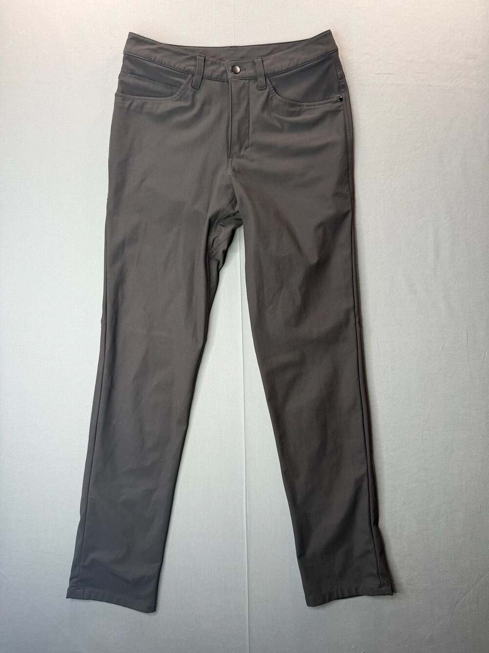 Lululemon ABC Slim-Fit 5-Pocket Pant Warpstreme Black Size 28